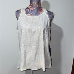 Simply Vera Vera Wang White Tank Top